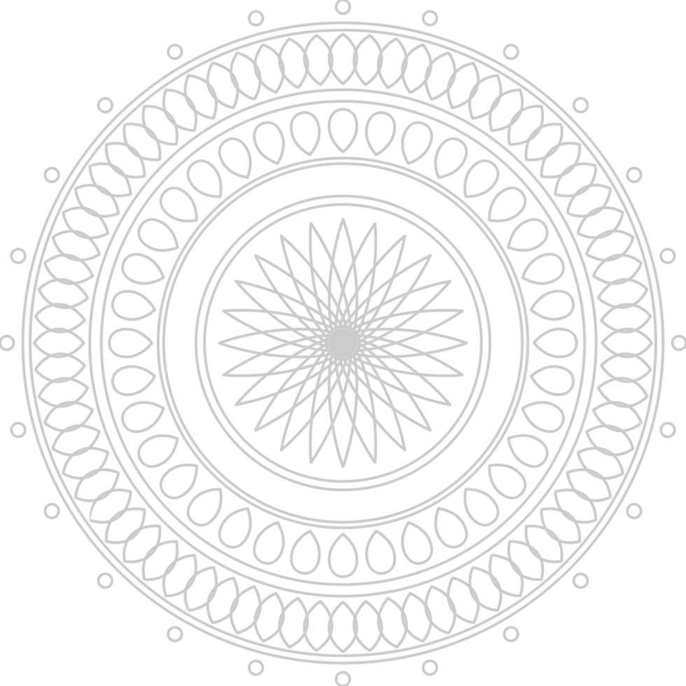 Circle indian decoration vector