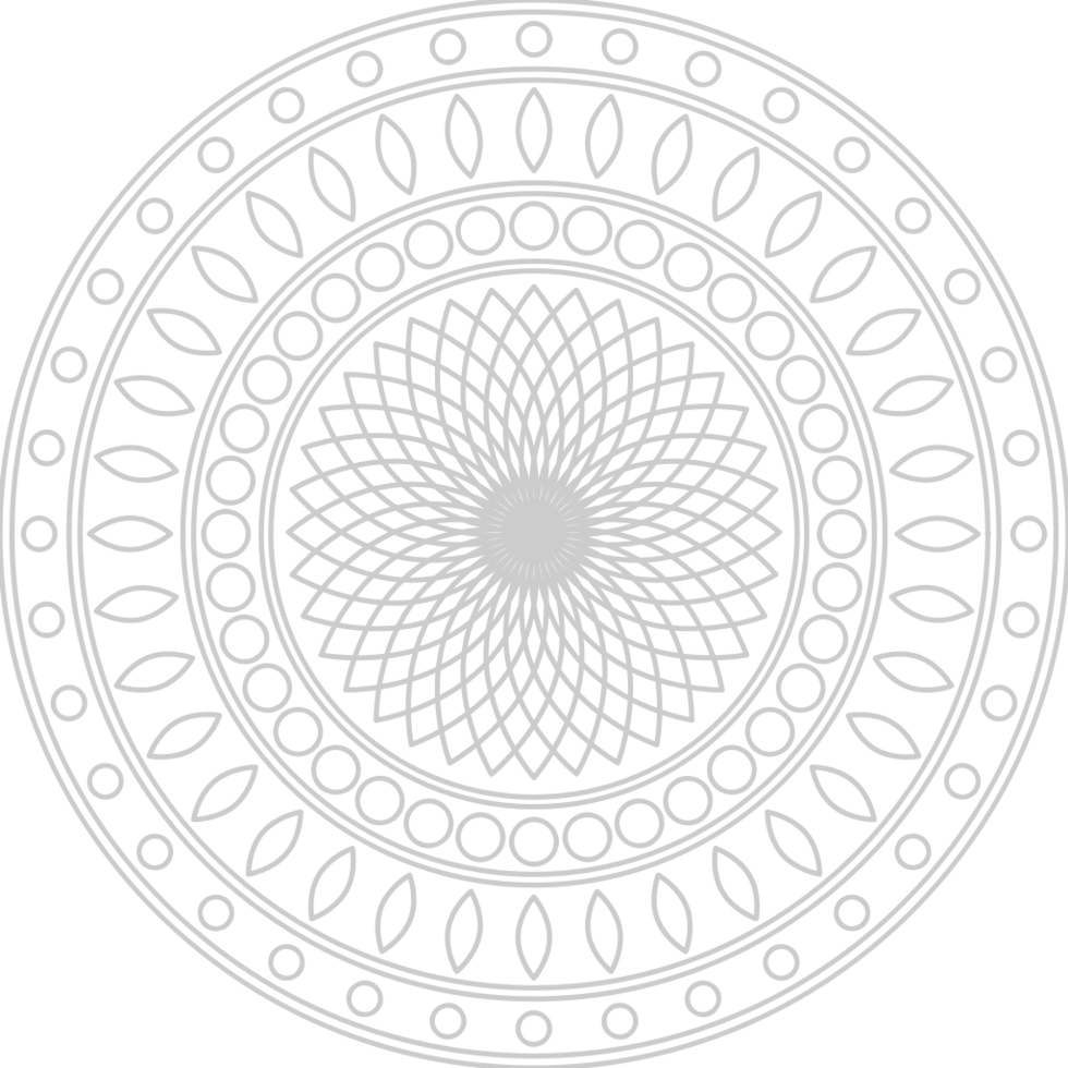 Circle indian decoration vector