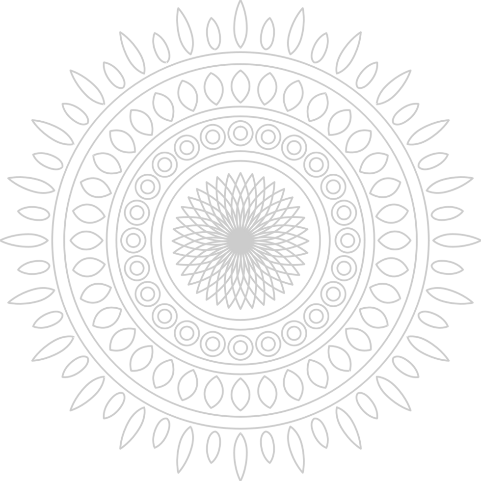 Circle indian decoration vector