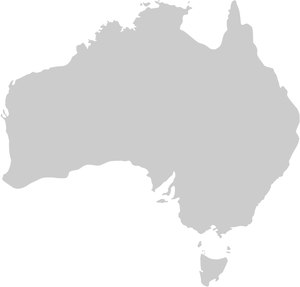 australia map vector