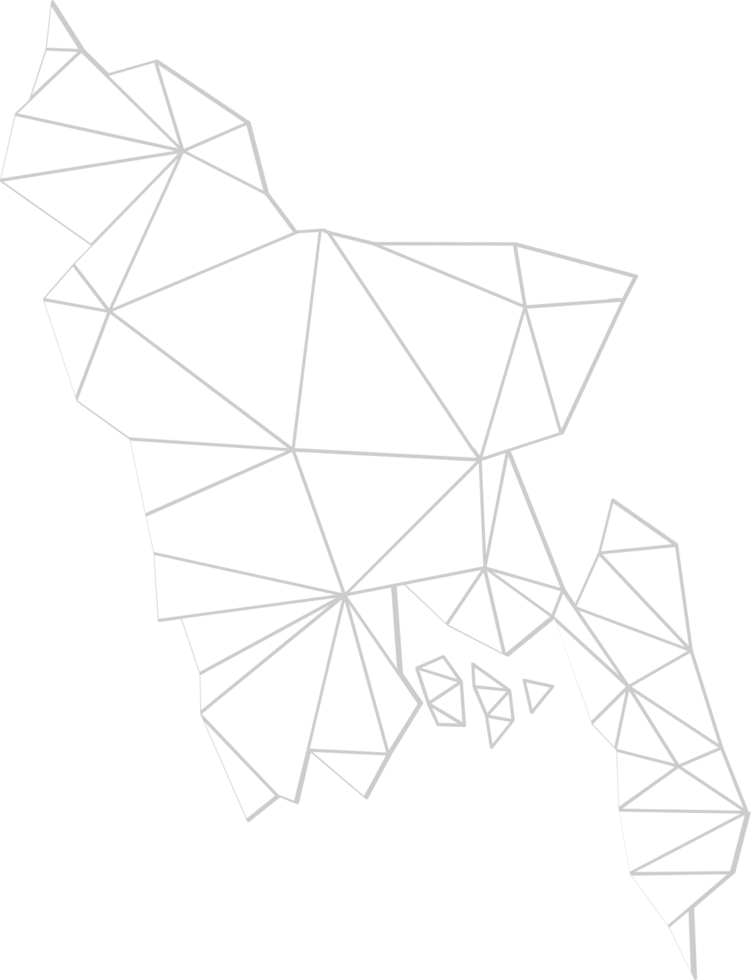 bangladesh geometry map vector