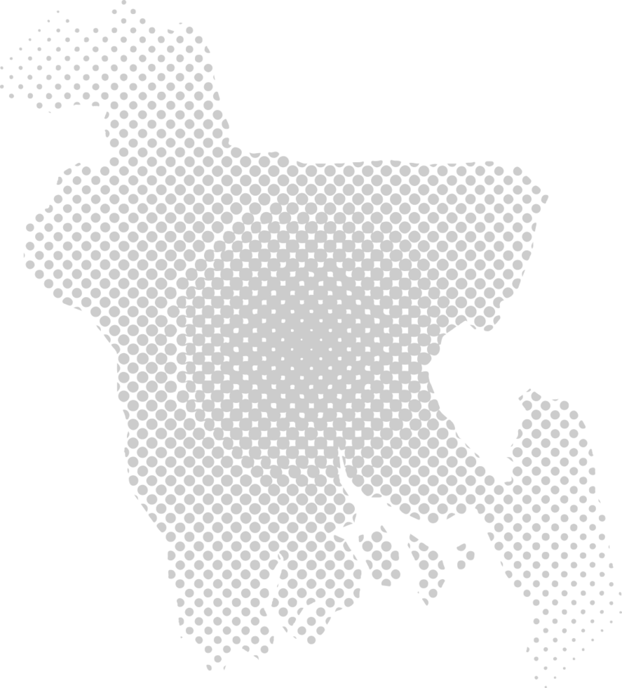 bangladesh dot map vector