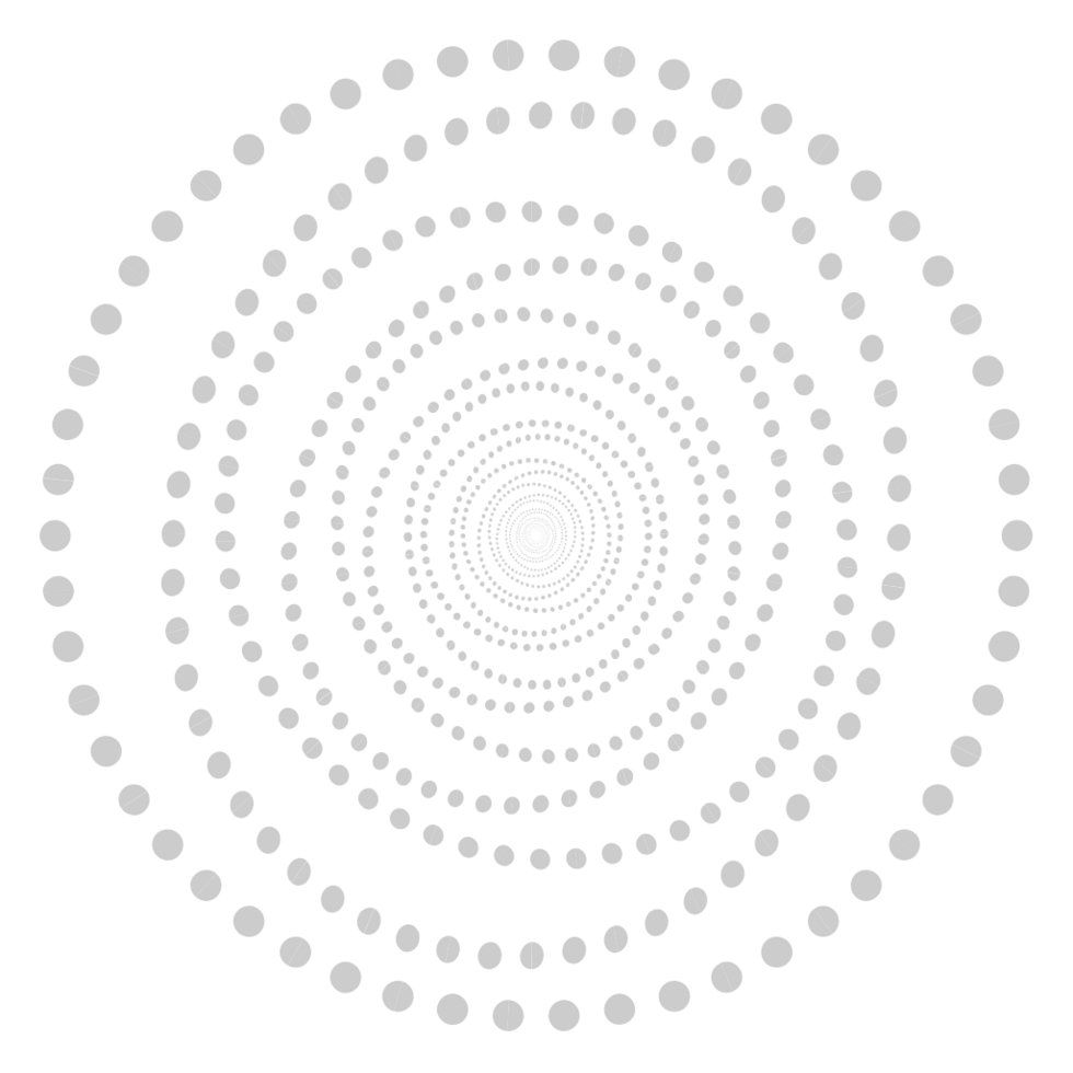 Circle dot tunnel vector