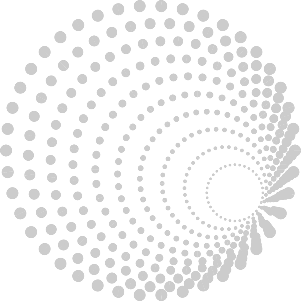 Circle dot tunnel vector
