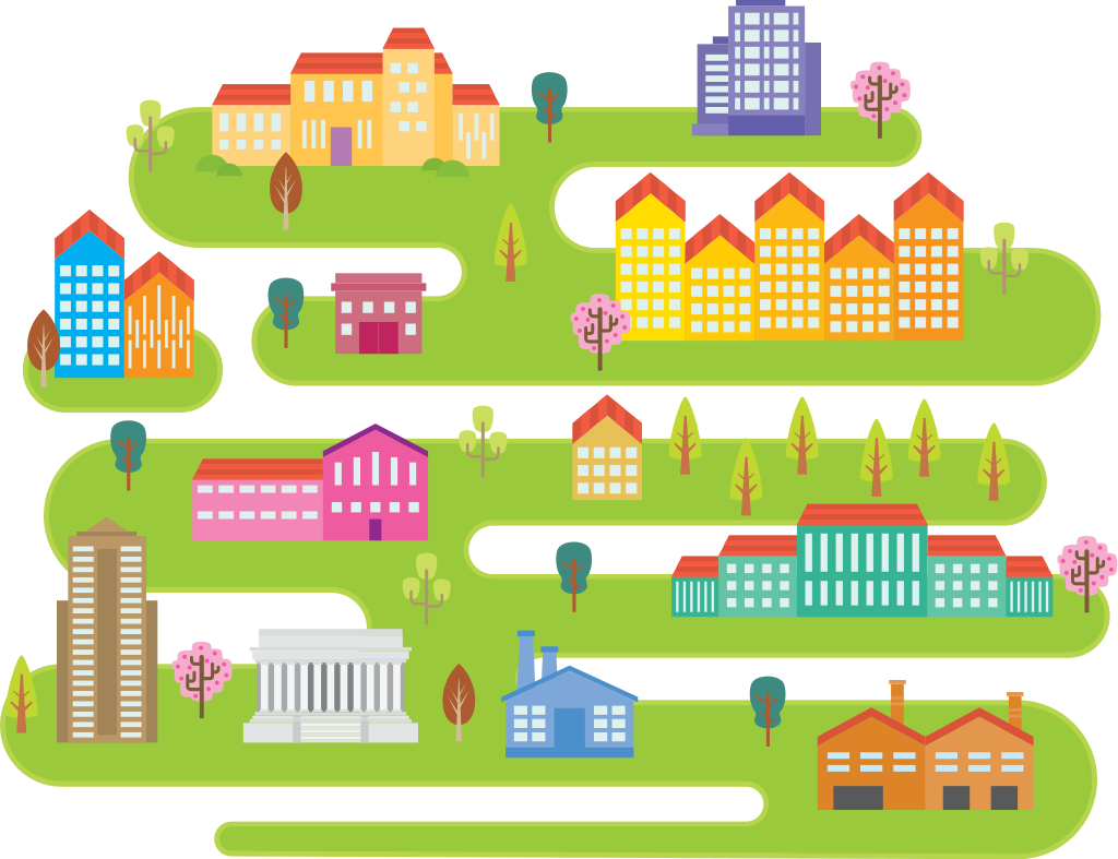 Little city vector