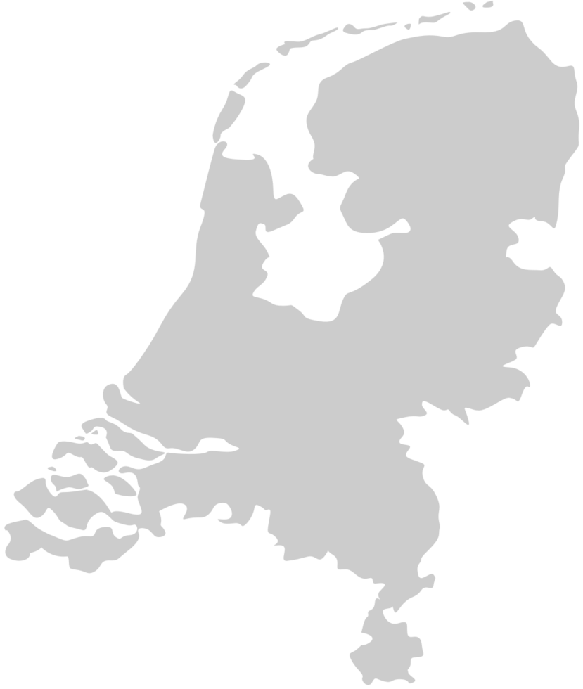 netherland map vector