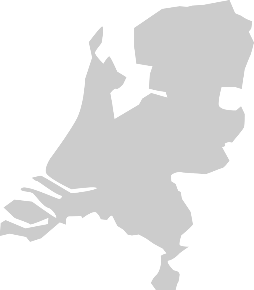 netherland map vector
