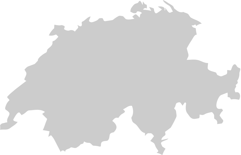 switzerland map vector