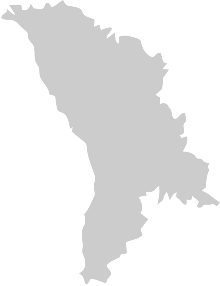 moldova map vector