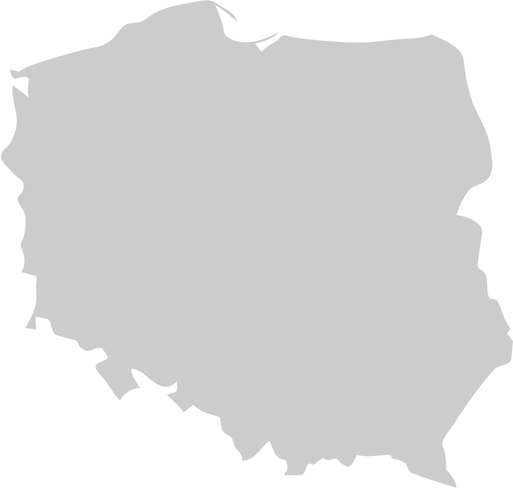 poland map vector