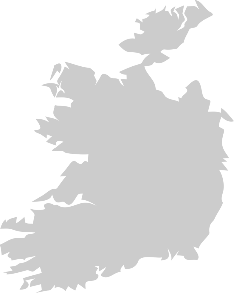 ireland map vector