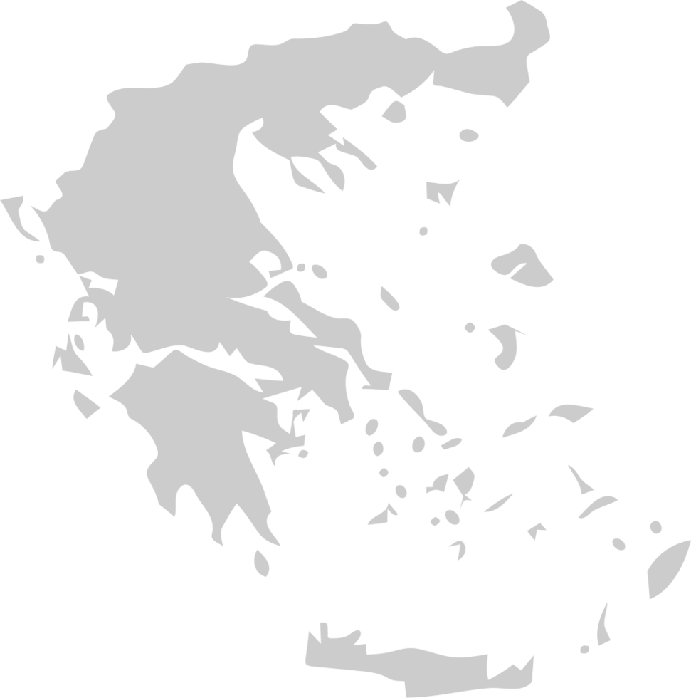 greece map vector