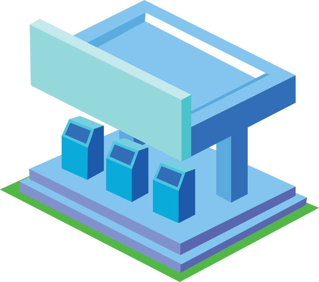 City buiiding isometric vector