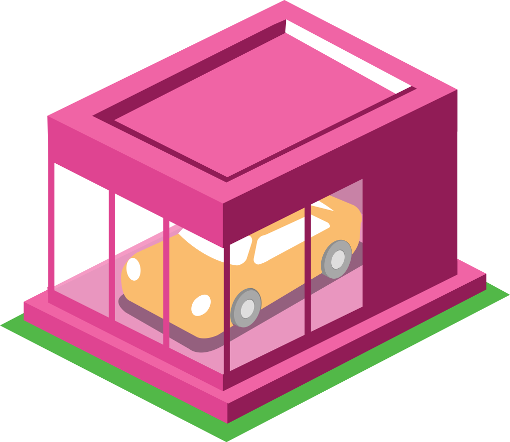 City buiiding isometric vector