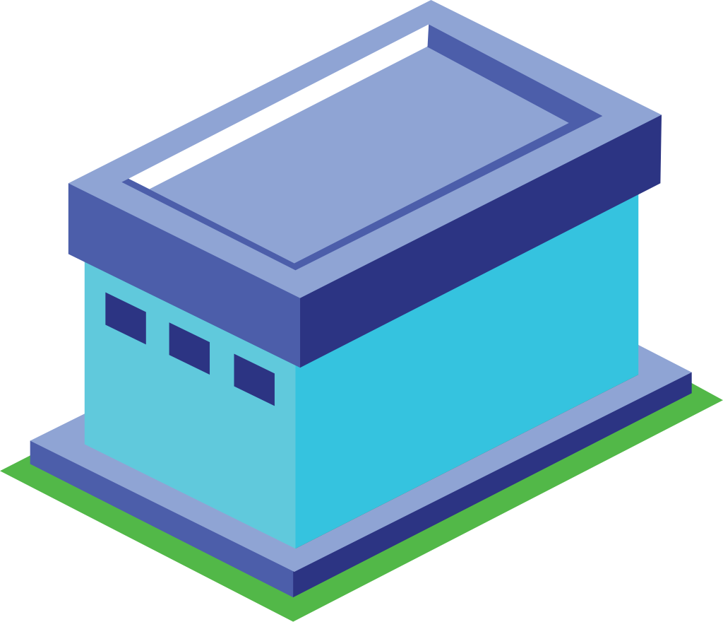 City buiiding isometric vector