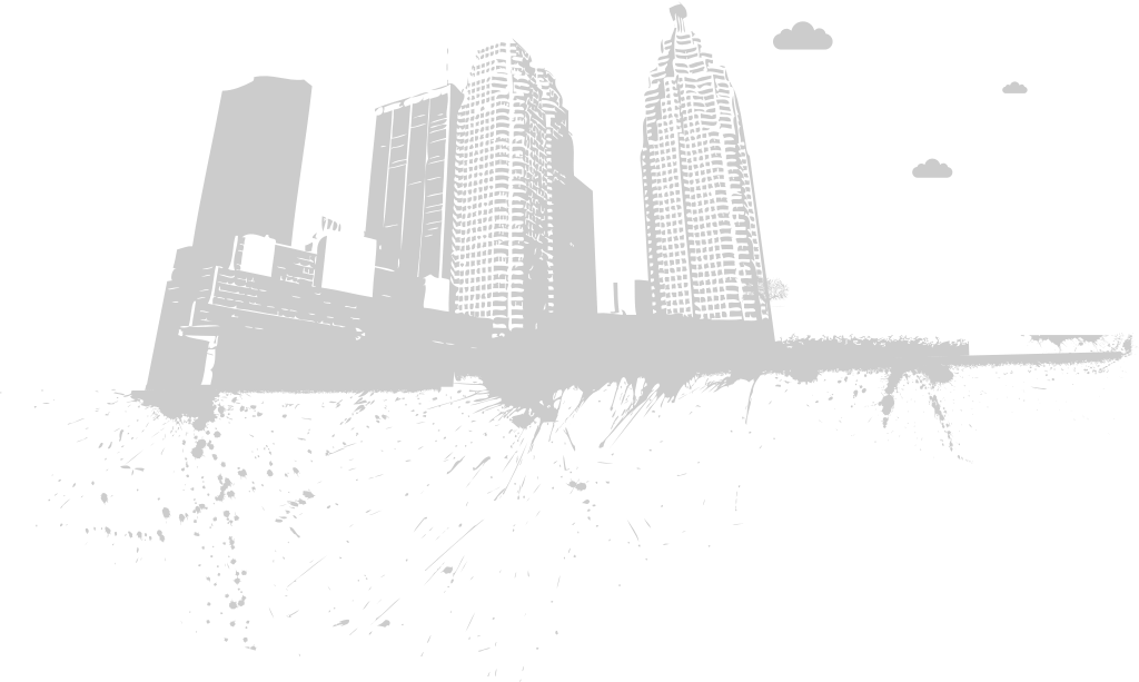 City landscape vector