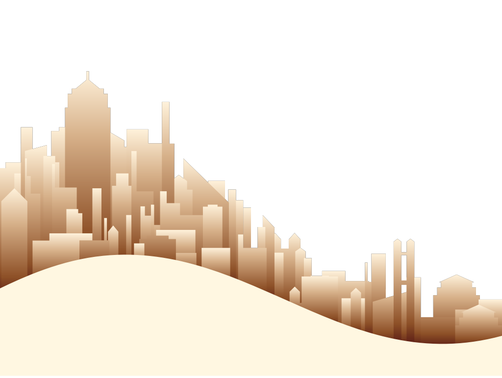 City landscape background vector