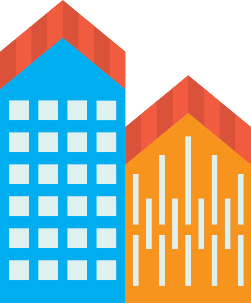 City building vector