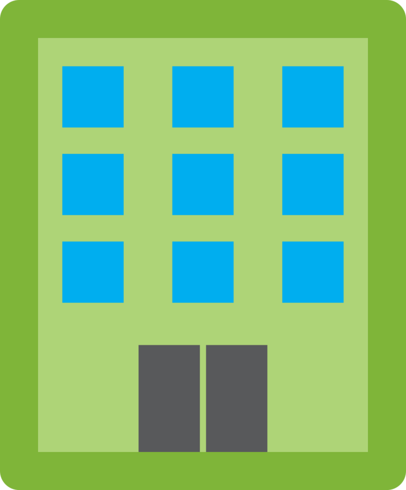 City building vector