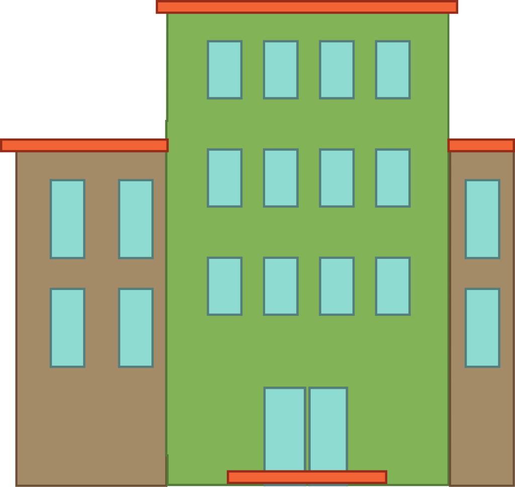 City buidling vector