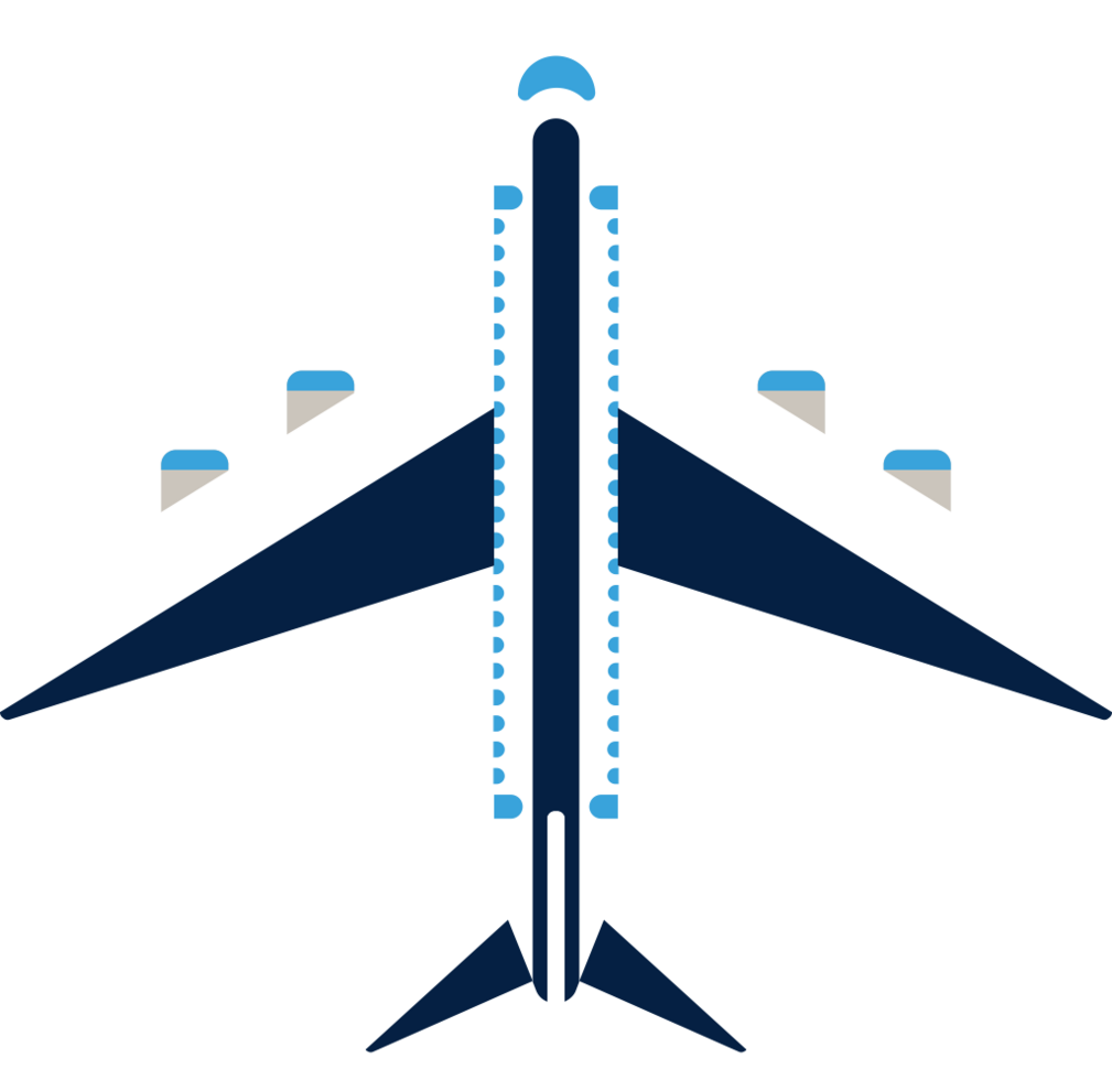 airplane vector