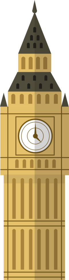 London city bigben vector