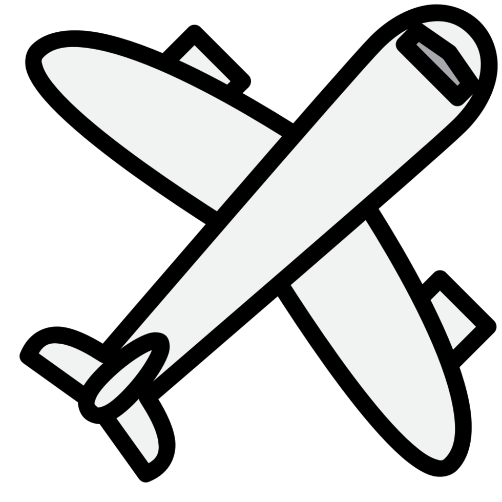 airplane vector