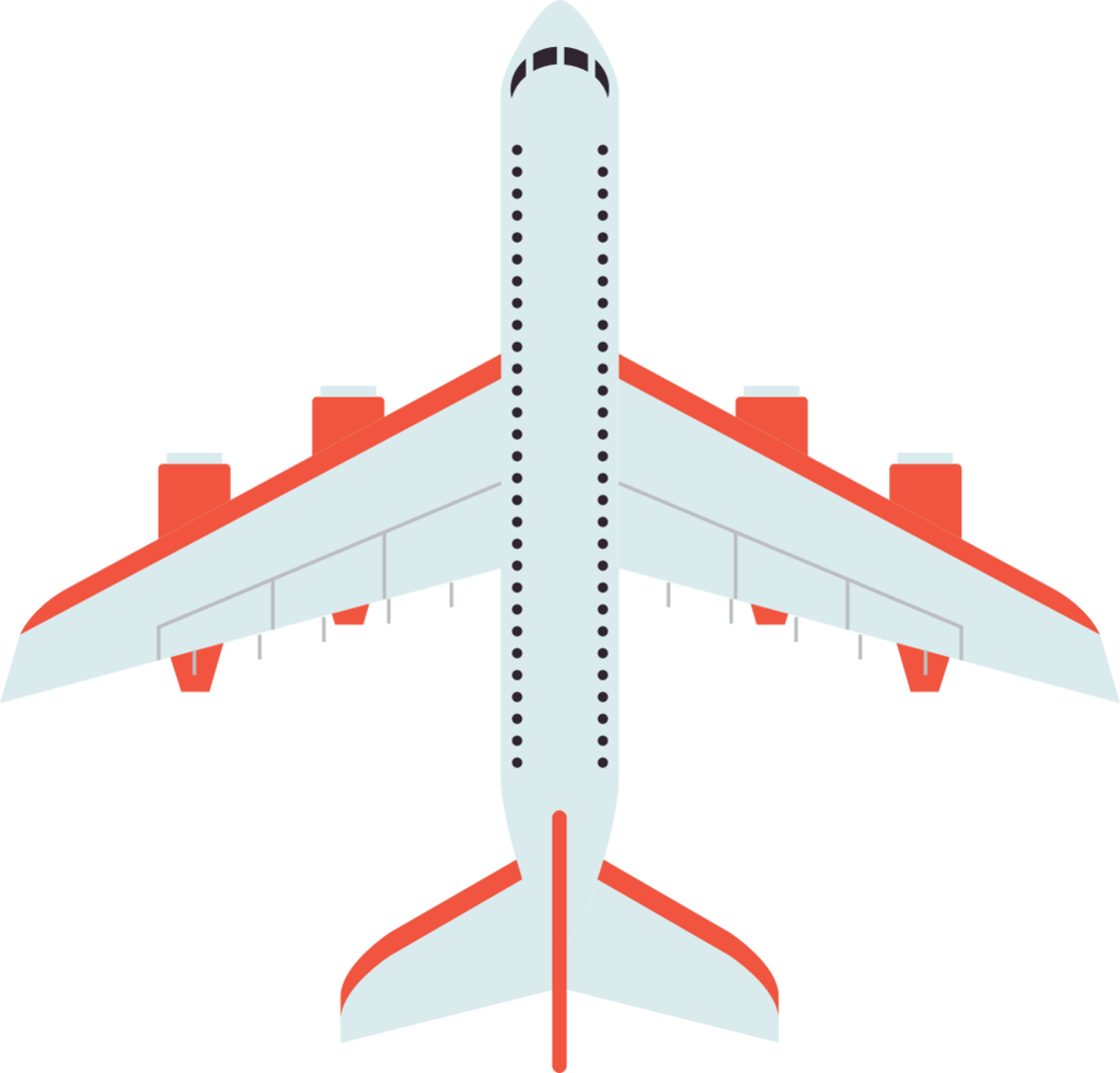 airplane vector