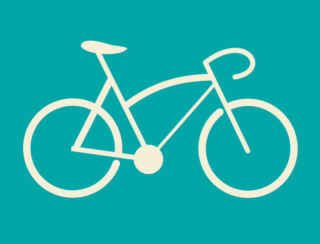 sport bicycle vector