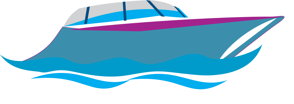 speed boat vector