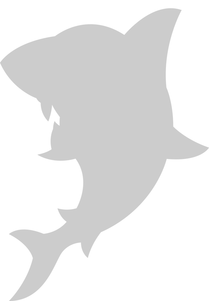 shark mascot vector