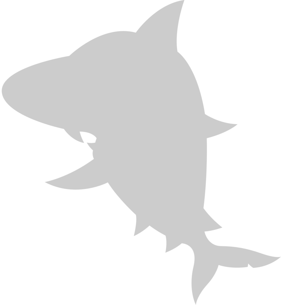 shark mascot vector
