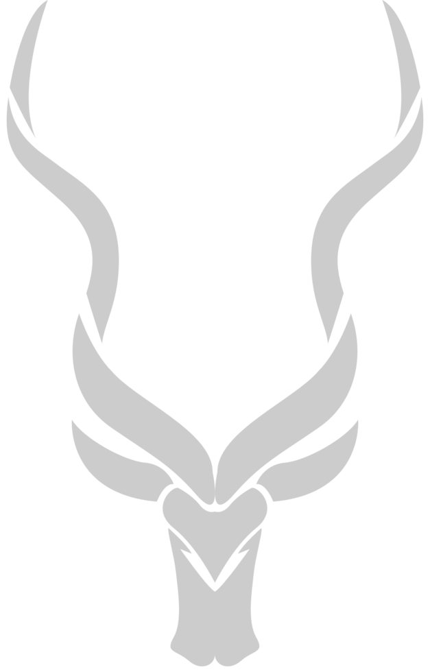 kudu head vector