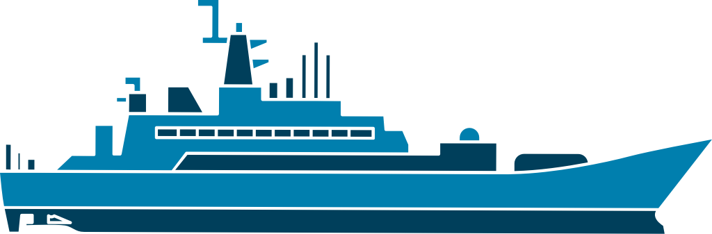 cruise ship vector