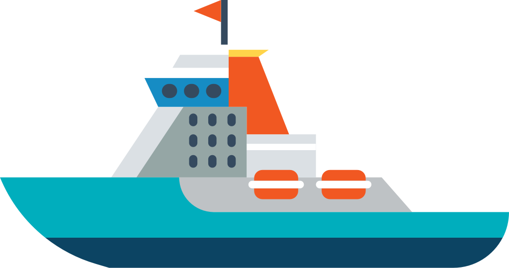 tugboat vector
