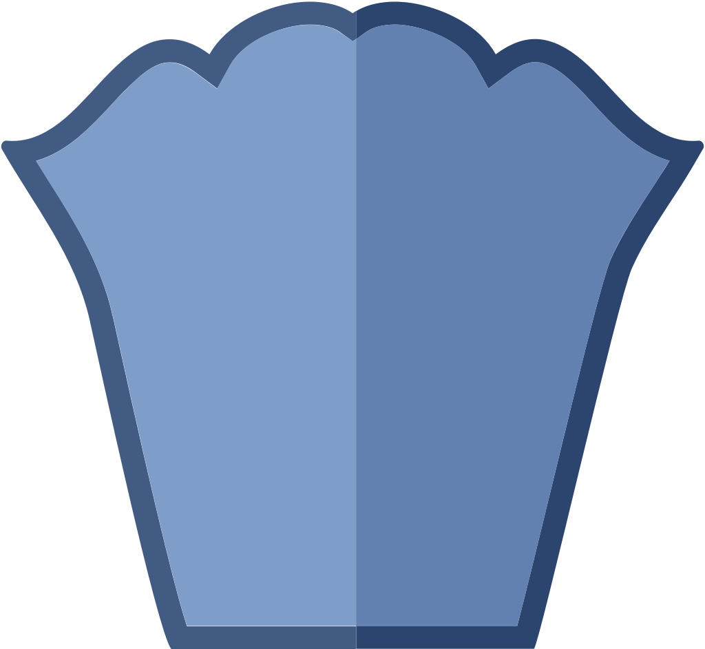 Crest shield vector