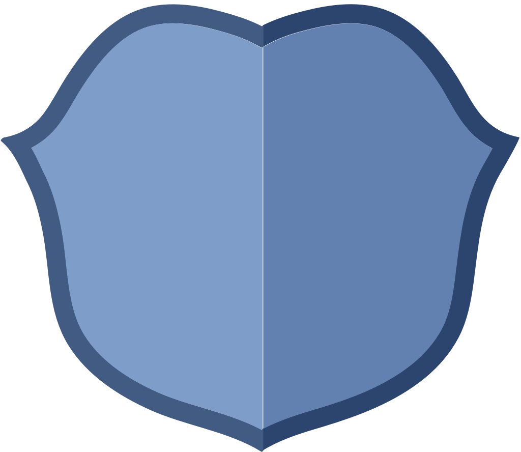 Crest shield vector