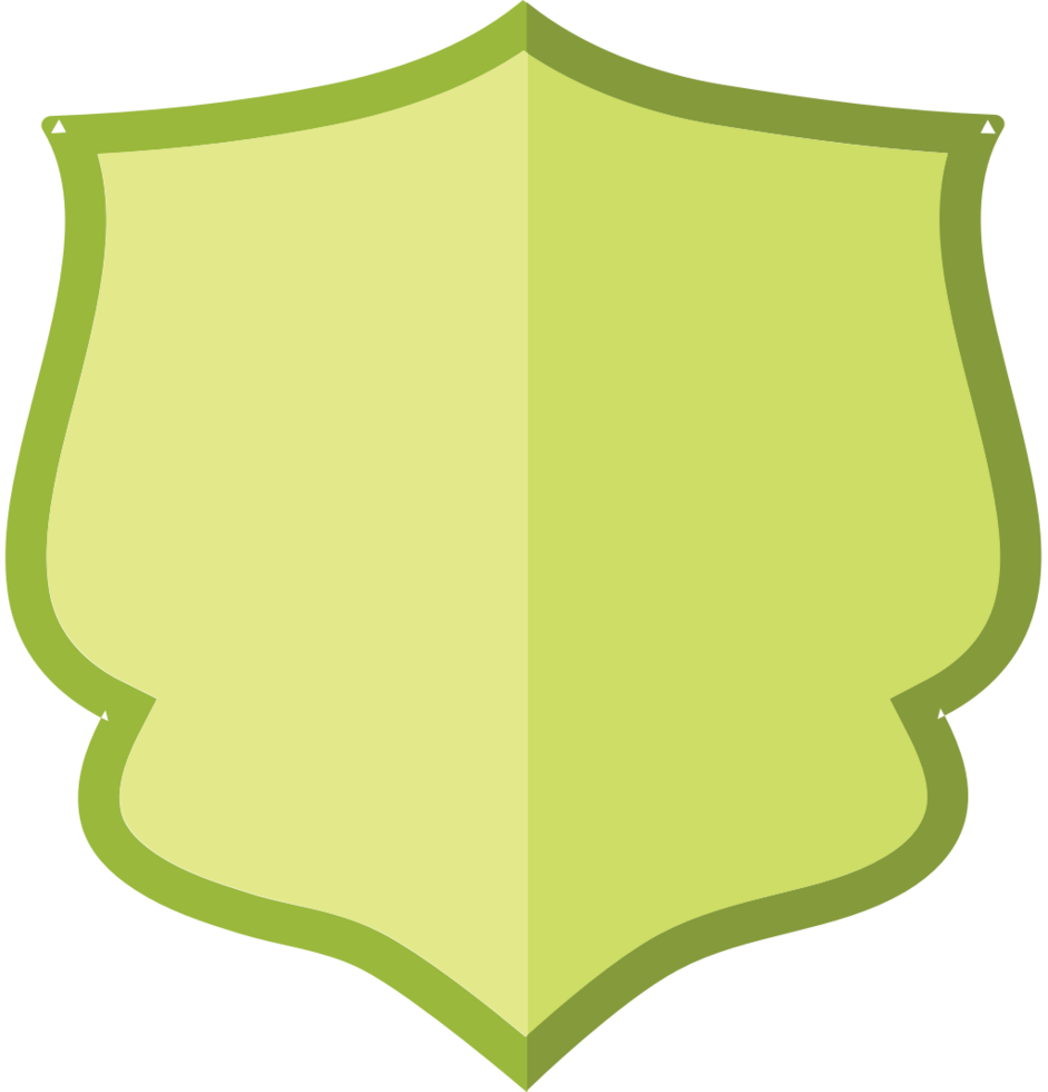 Crest shield vector