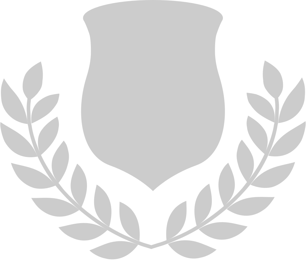 Shield olive wreath vector
