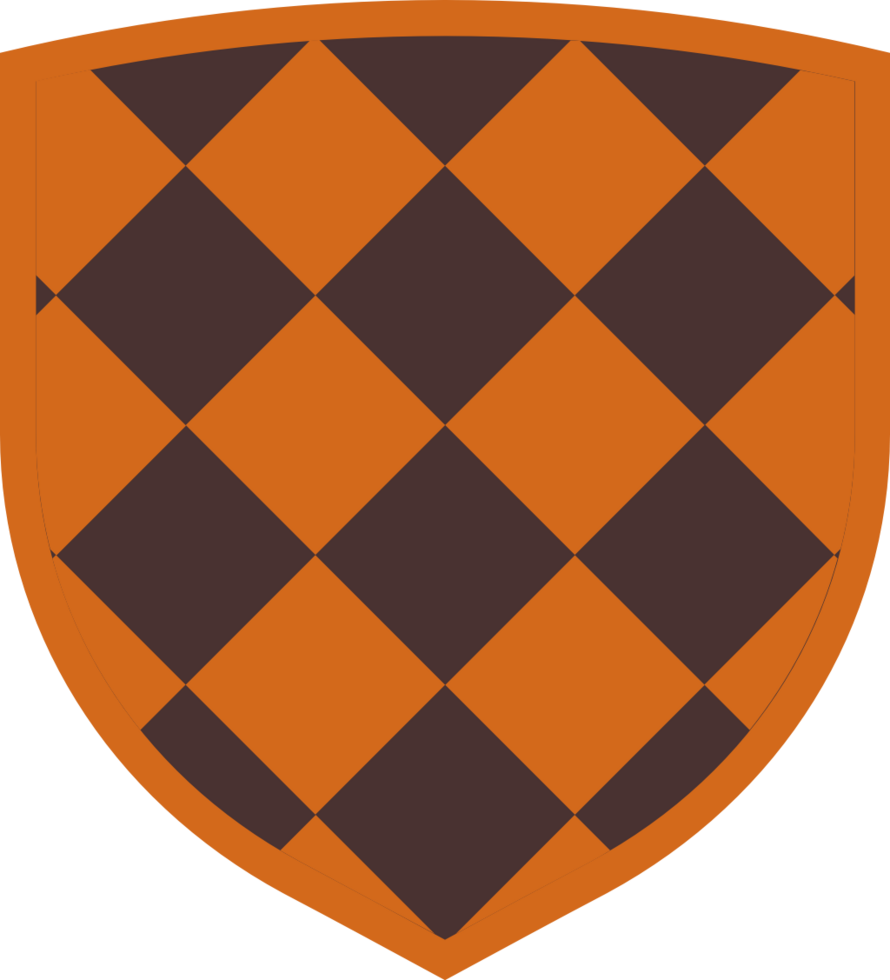 Medieval blason crest vector