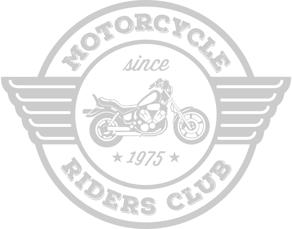 Crest motorcycle vector