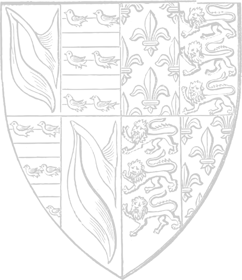 Crest heraldic emblem vector