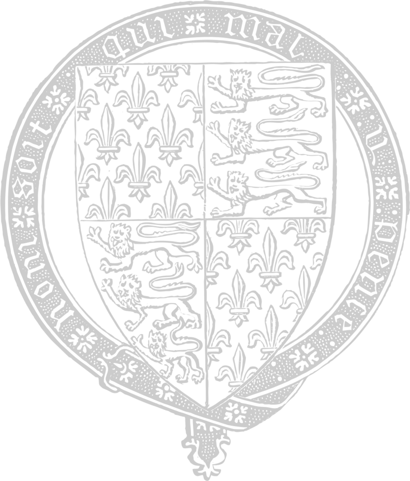 Crest heraldic emblem vector