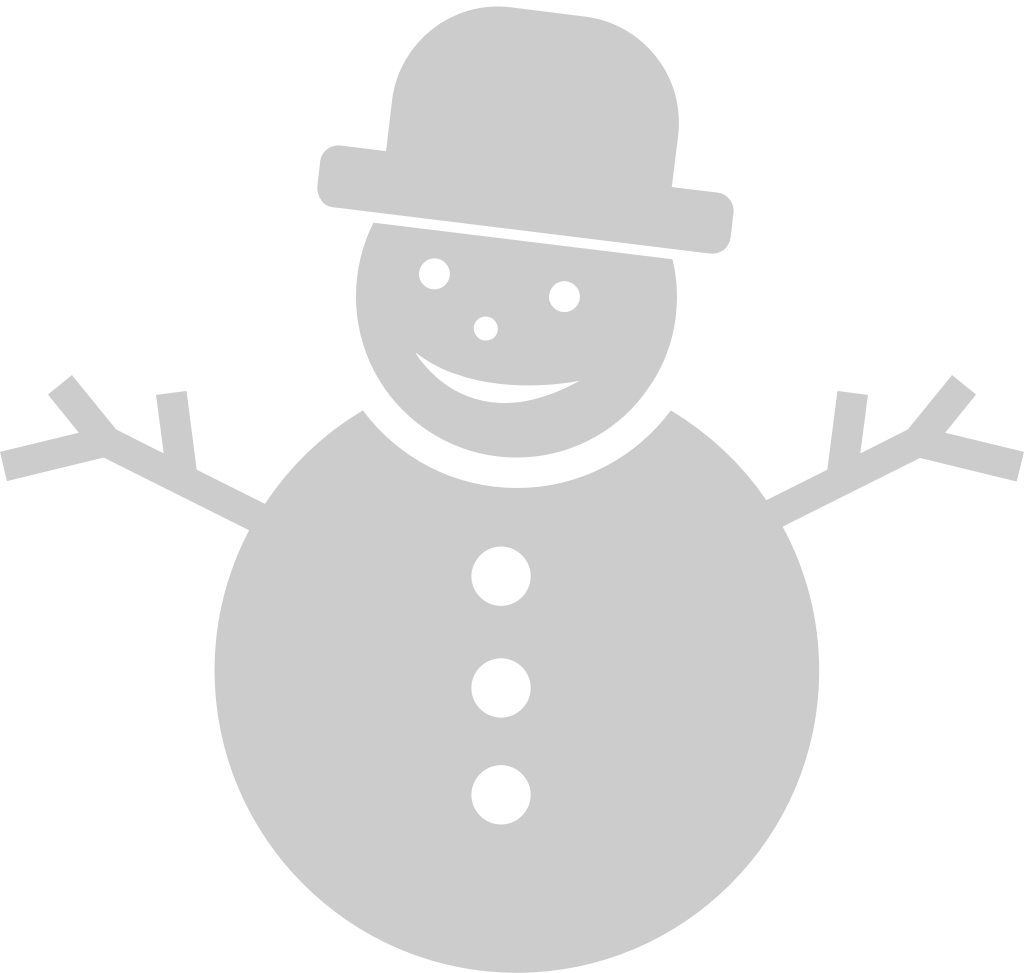 Snowman vector