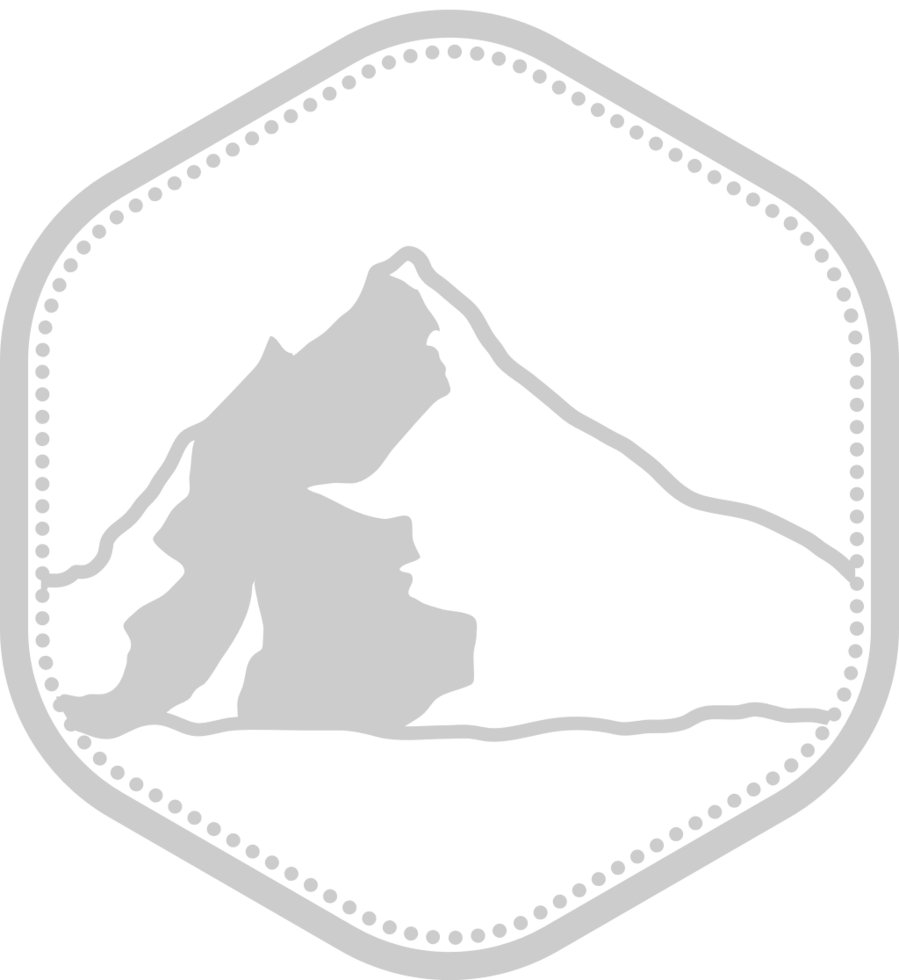 Mountain Badge vector