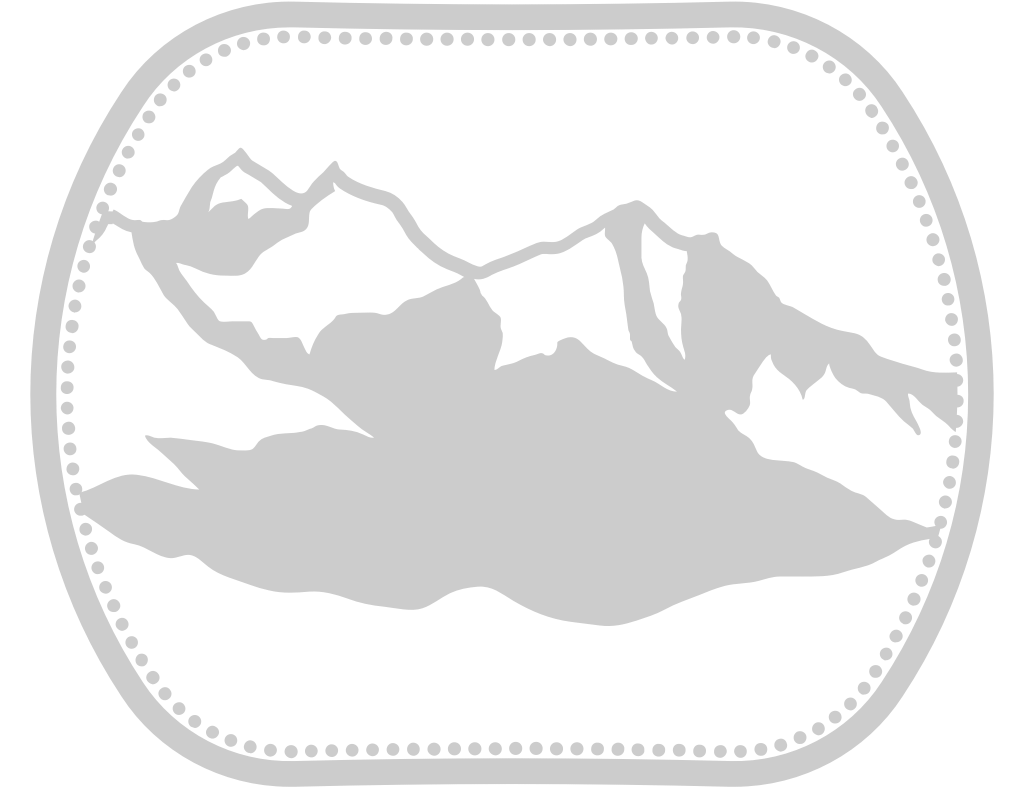 insignia de montaña vector