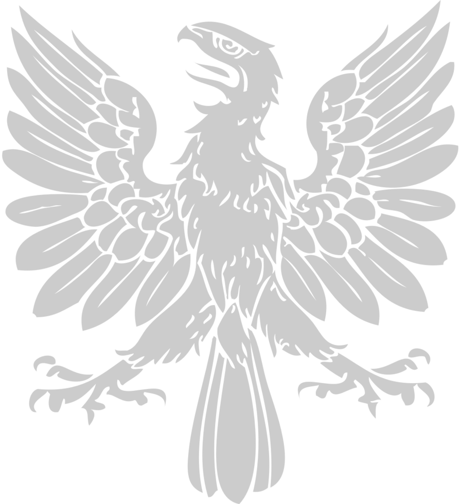 Eagle crest vector