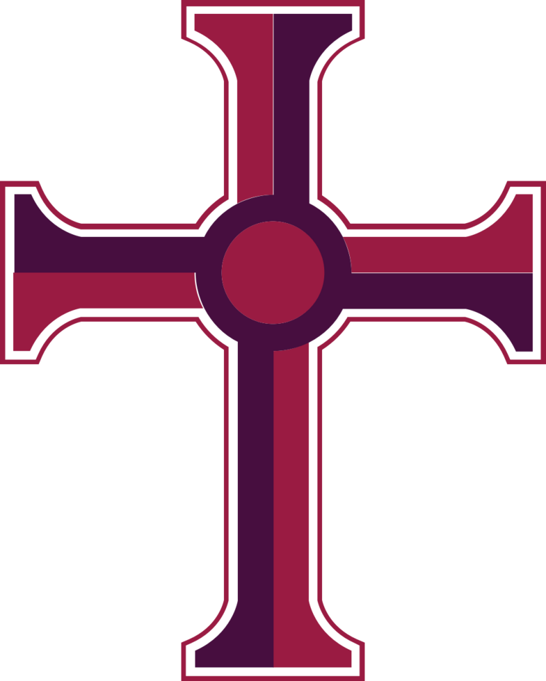 cruz cristiana vector