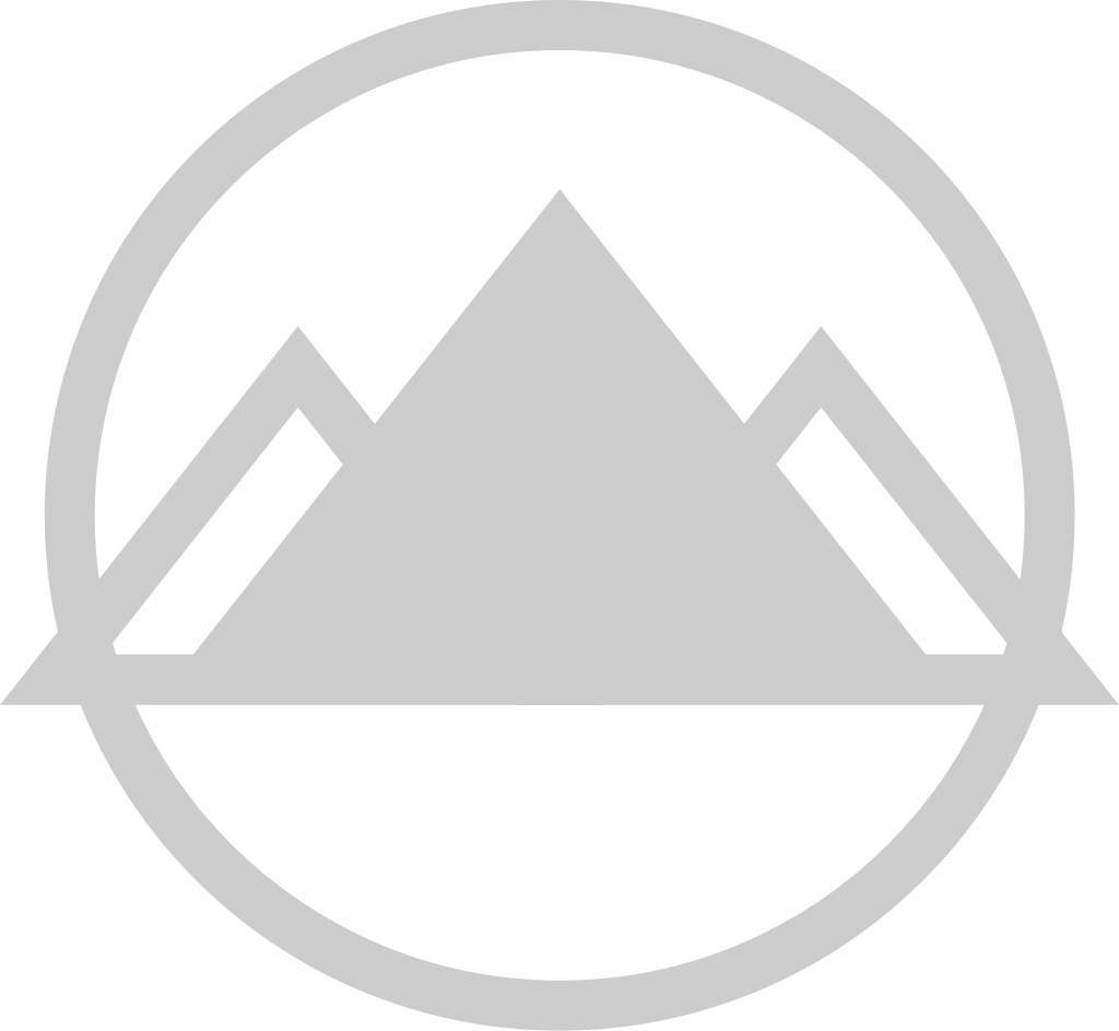 logotipo de montaña vector