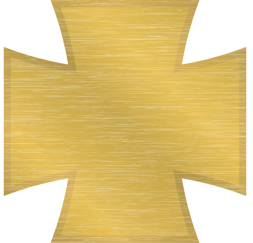 Gold maltese cross 36644678 Vector Art at Vecteezy